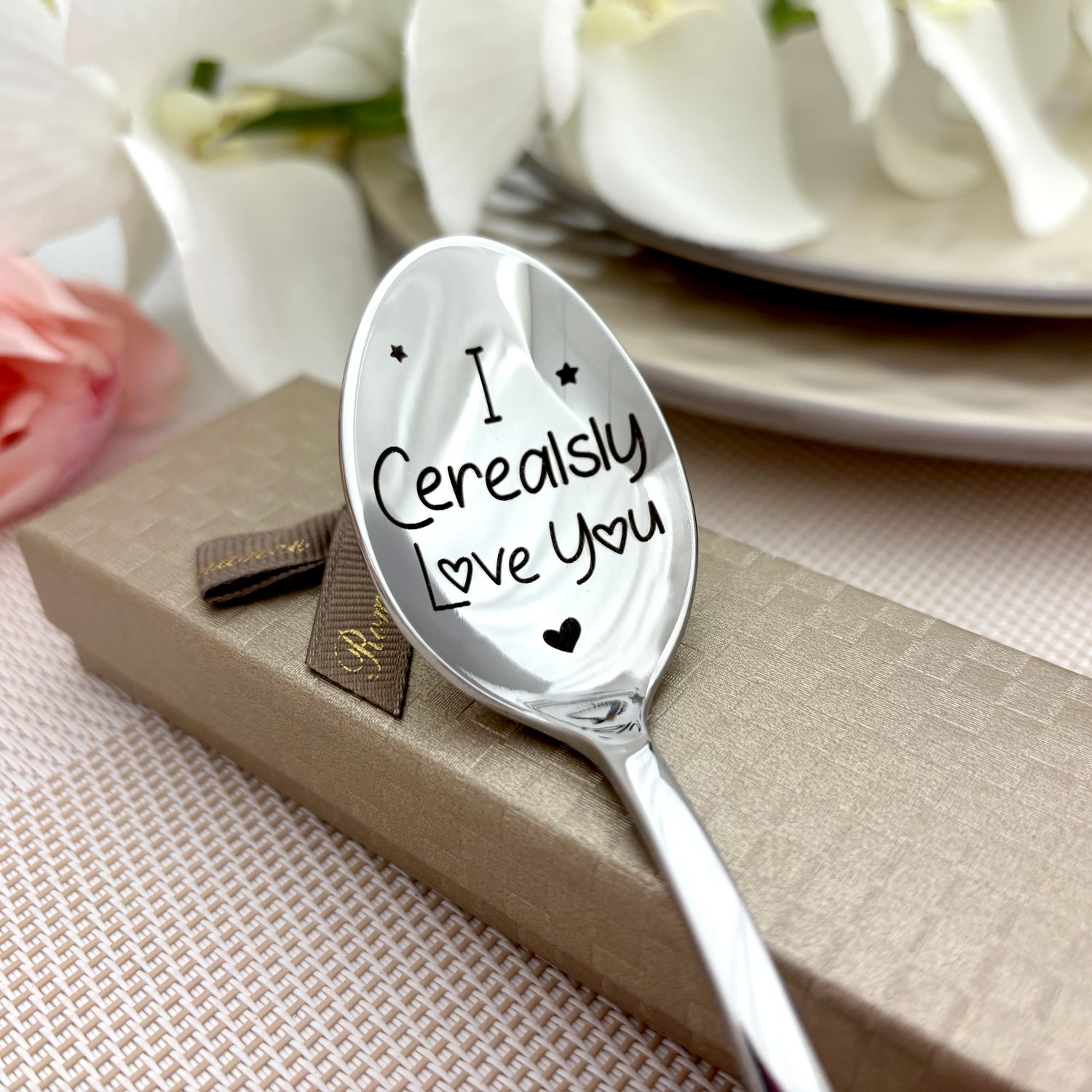 I Cerealsly Love You Spoon - Surprise Gift for Boyfriend 