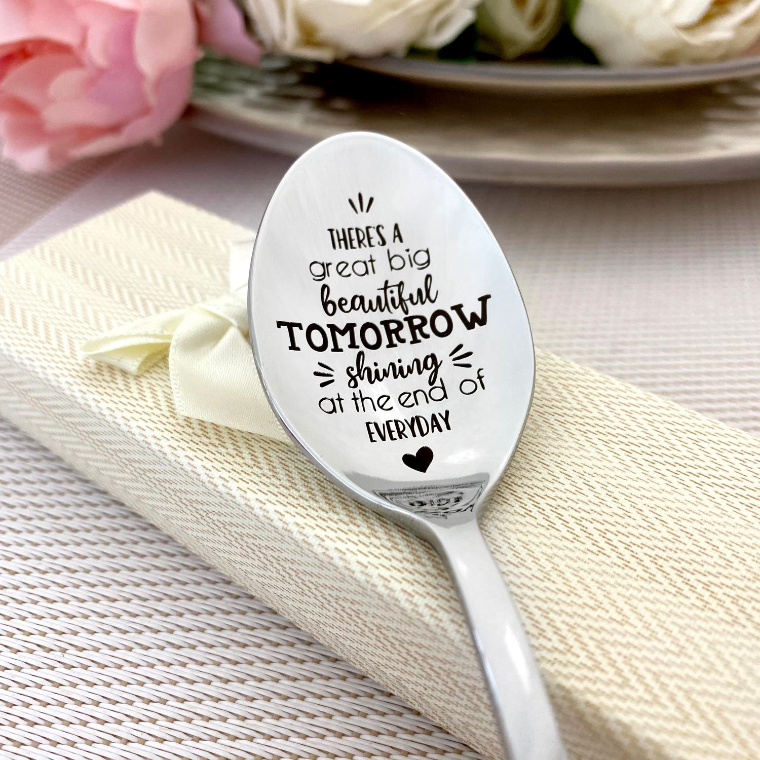 Funny Teaspoon – Custom Text Coffee Spoon Gift for Tea Lovers