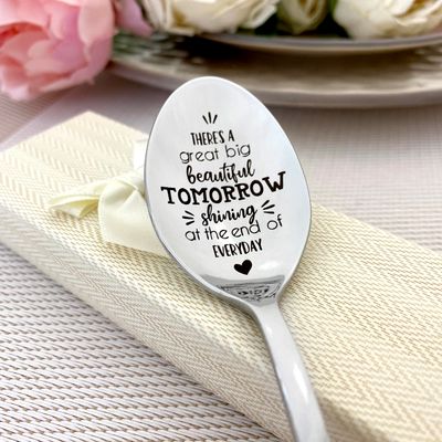 Funny Teaspoon – Custom Text Coffee Spoon Gift for Tea Lovers