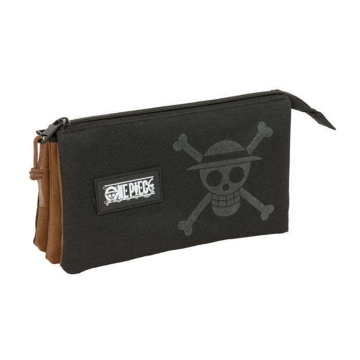 PORTATODO SAFTA TRIPLE ONE PIECE 12X22CM