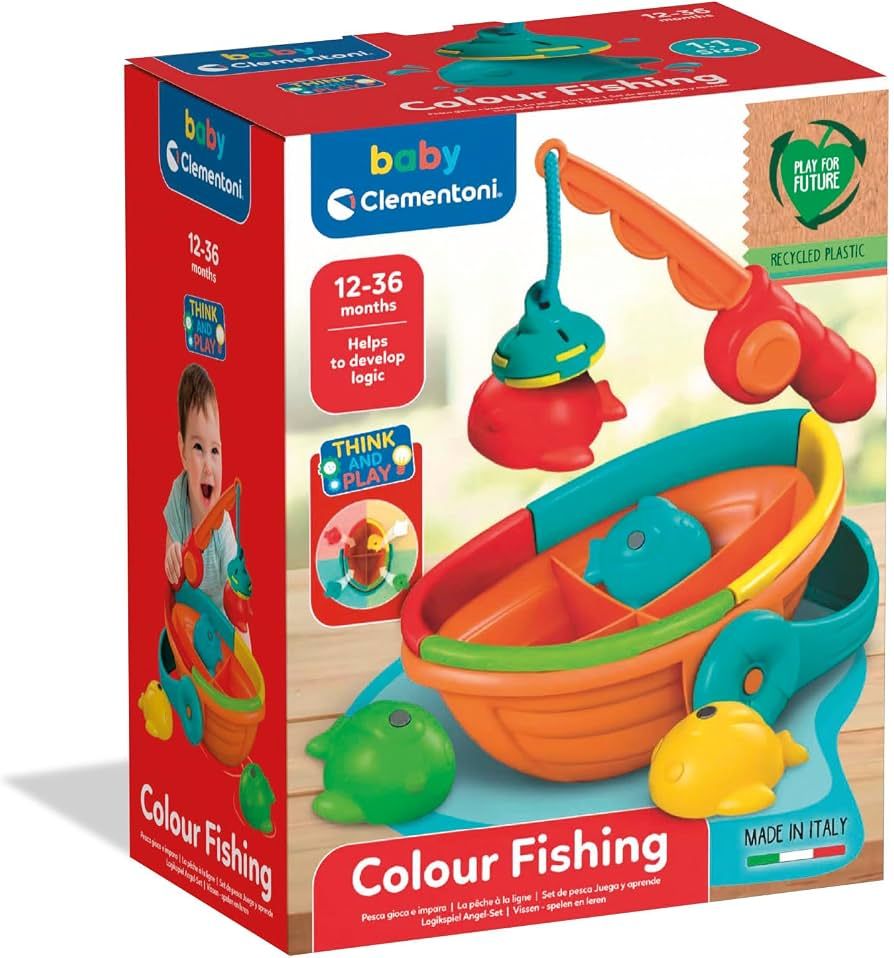 JUEGO CLEMENTONI PESCA, JUEGA Y APRENDE