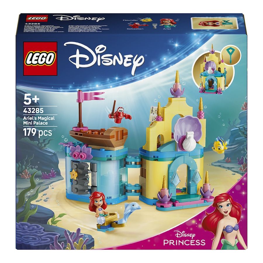 LEGO Disney Princess, Mini Palacio Mágico de Ariel