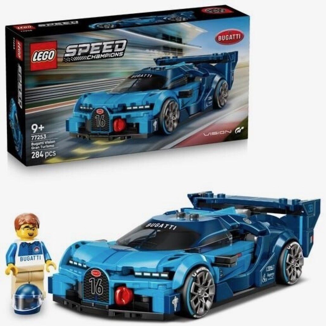 LEGO Speed Champions, Coche Hiperdeportivo Bugatti