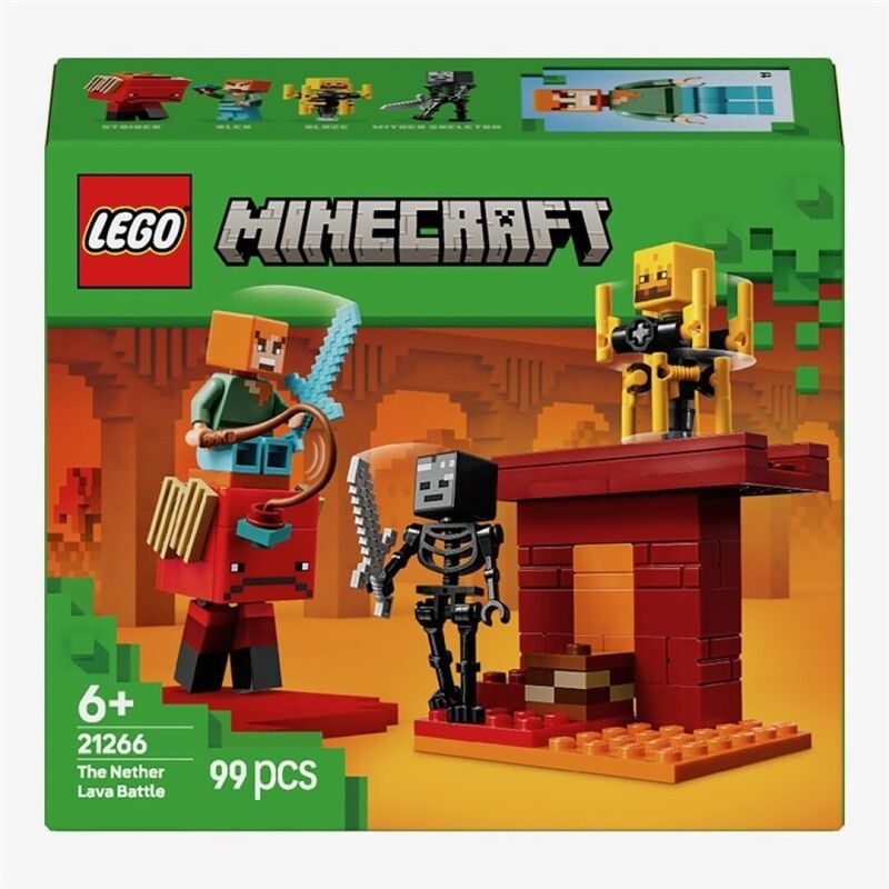 LEGO Minecraft, La Batalla de Lava del Inframundo