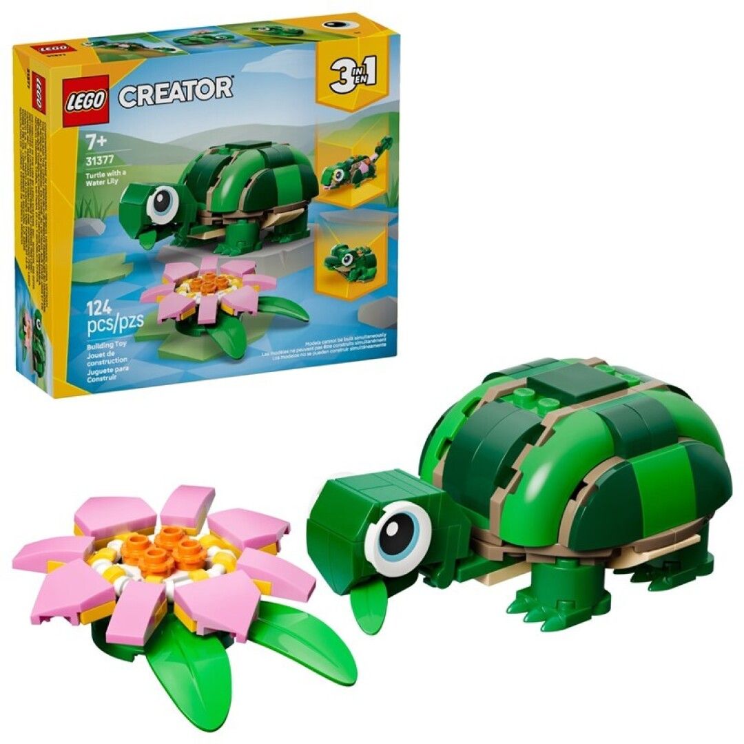 LEGO Creator, Tortuga con Flor de Nenúfar