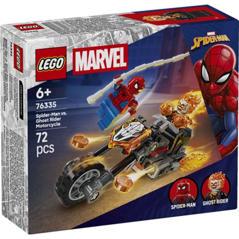 LEGO Super Heroes Marvel, Spider-Man vs. Moto del