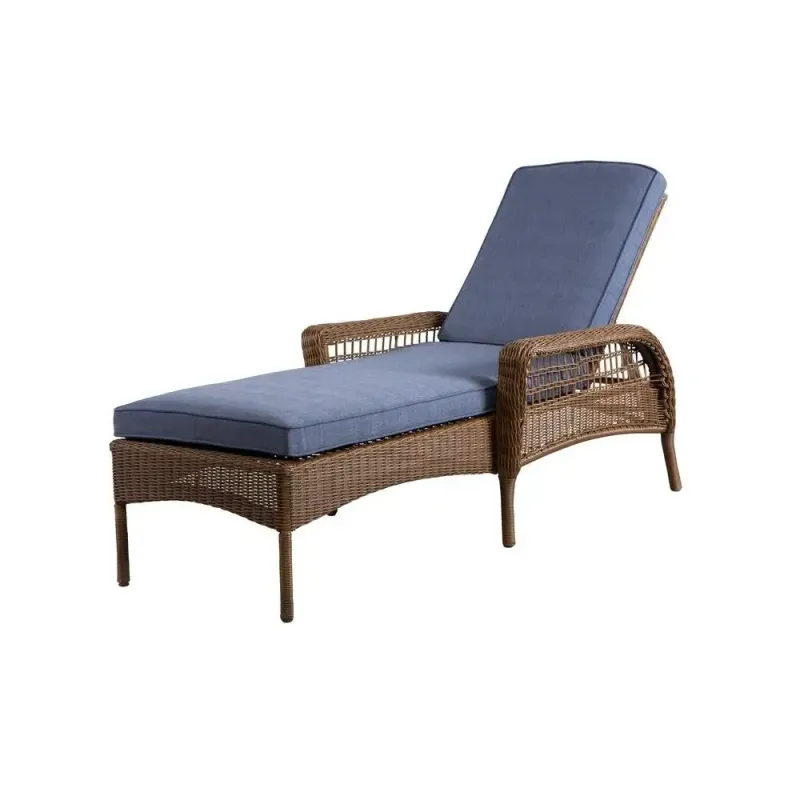 Spring Haven Chaise Lounge on white background