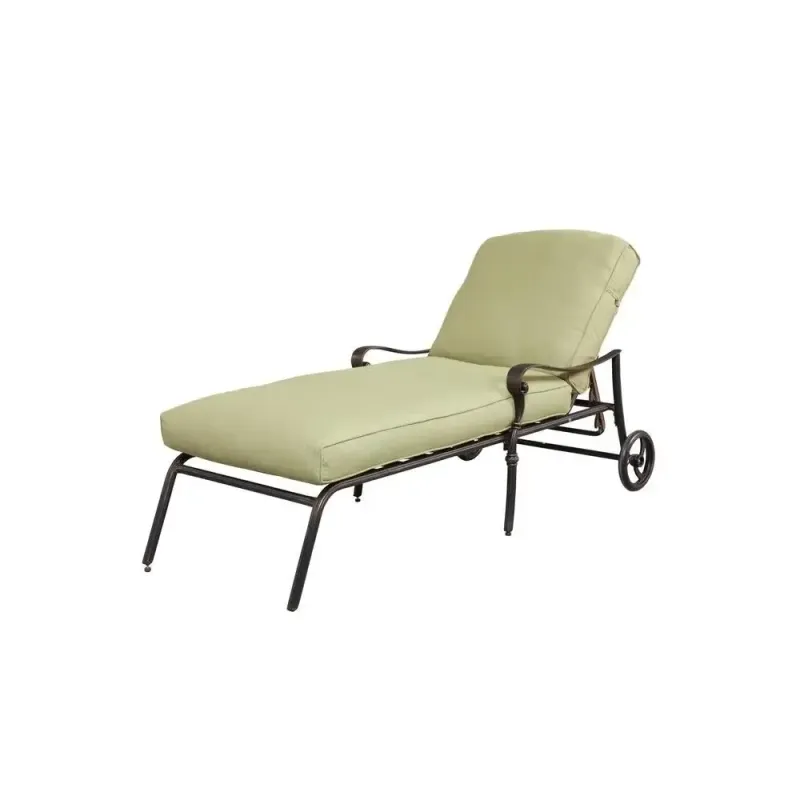 Edington Collection Chaise Lounge by Hampton Bay Patio Furniture