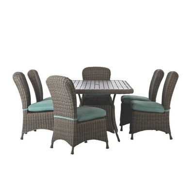 Lake Adela Outdoor Patio Dining Chairs and Dining Table