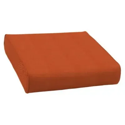 Standard Sized Ottoman Cushion by Outdoor Custom Cushions on a white background