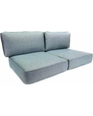 Fenton Collection Love Seat Replacement Cushions by Outdoor Custom Cushions