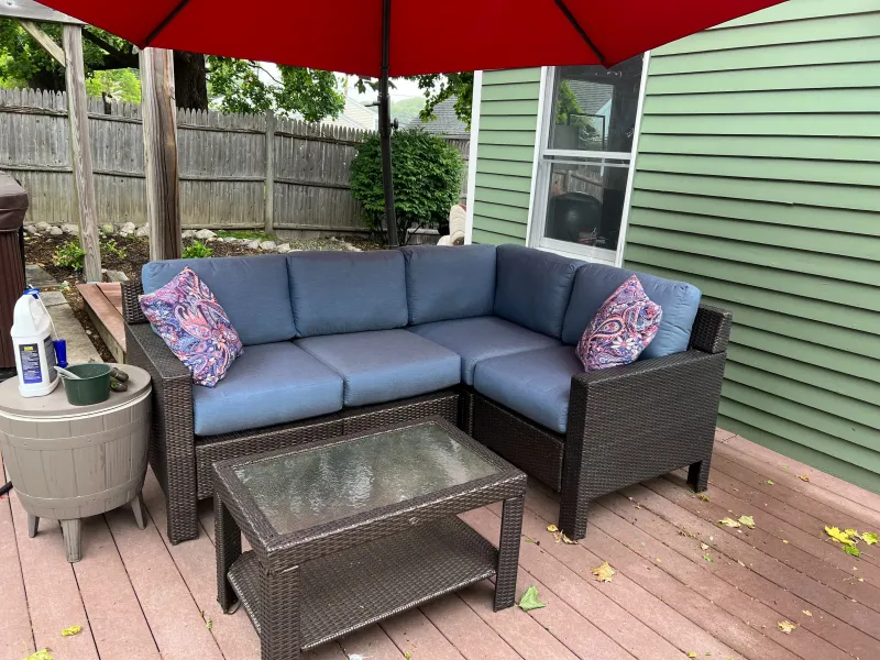 Beverly 3 Piece Corner Sectional Replacement Cushions