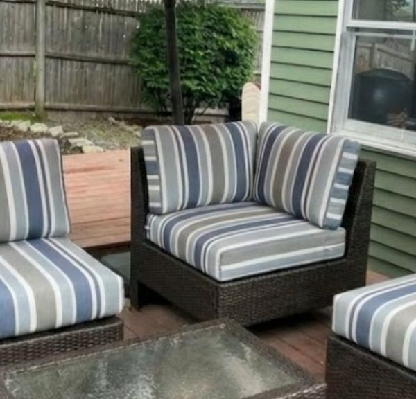 Beverly 3 Piece Corner Sectional Replacement Cushions