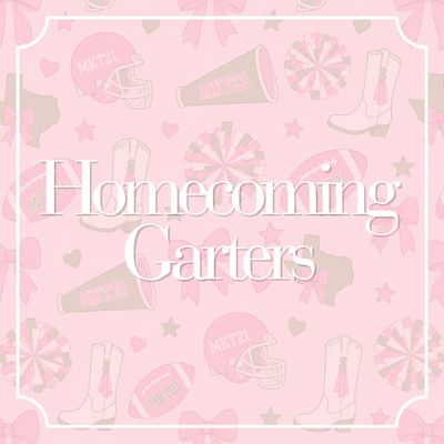 Homecoming Garters