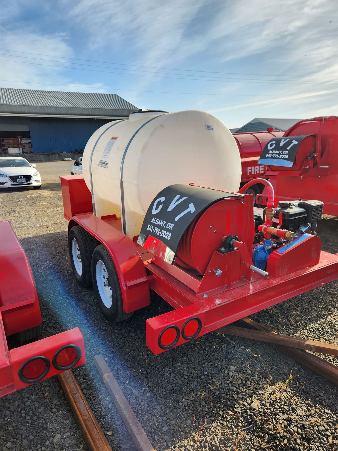 (RENTAL) Fire Suppression Trailer - 500 Gallon