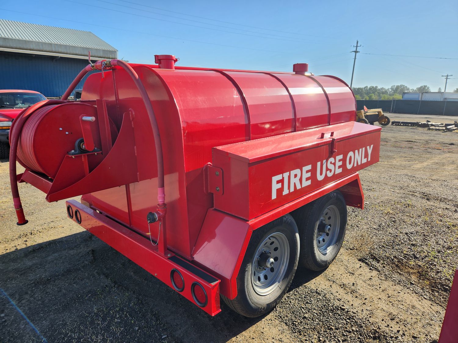 Fire Suppression Trailer - 1100 Gallon