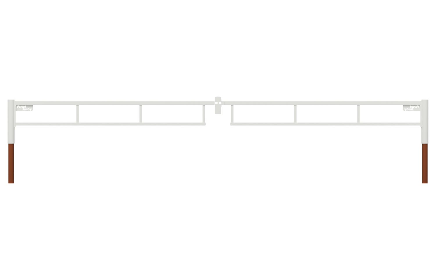 Model 800 Dual, Ground Choice: Standard Post (Included), Length: 22', LockBox: Single Lockbox (Included), Paint: Standard Primer (Included), Resting Post: No Thanks