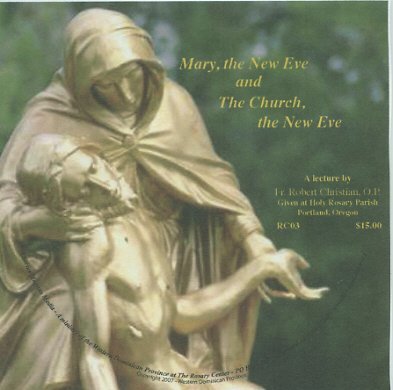 Mary, the New Eve and The Church, the New Eve