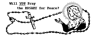 Rosary Label Sheet