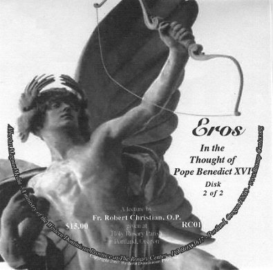 Eros in the Thoughts of Pope Benedict XVI