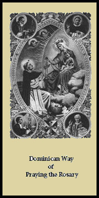 Dominican Way of Praying the Rosary