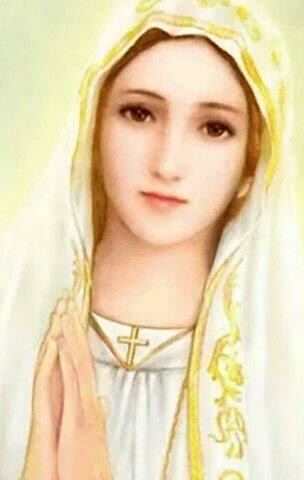 "My Litany to Mary" Holy Card
