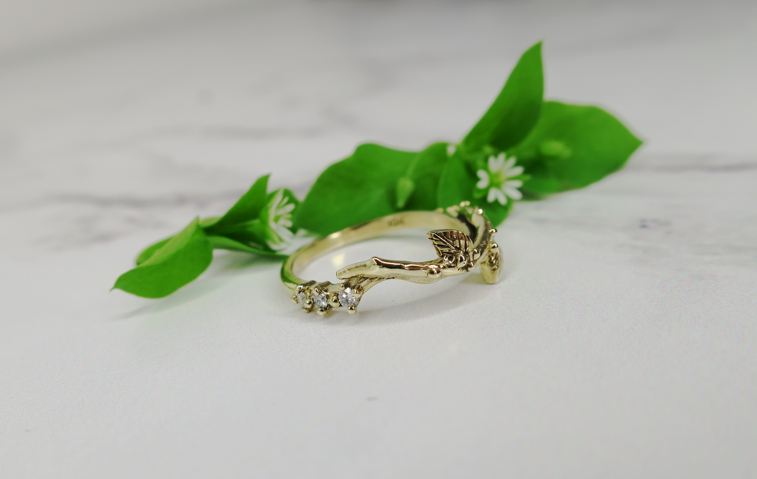 Leaf Ring (Made to Order)