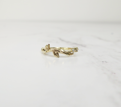 Leaf Ring (Made to Order)