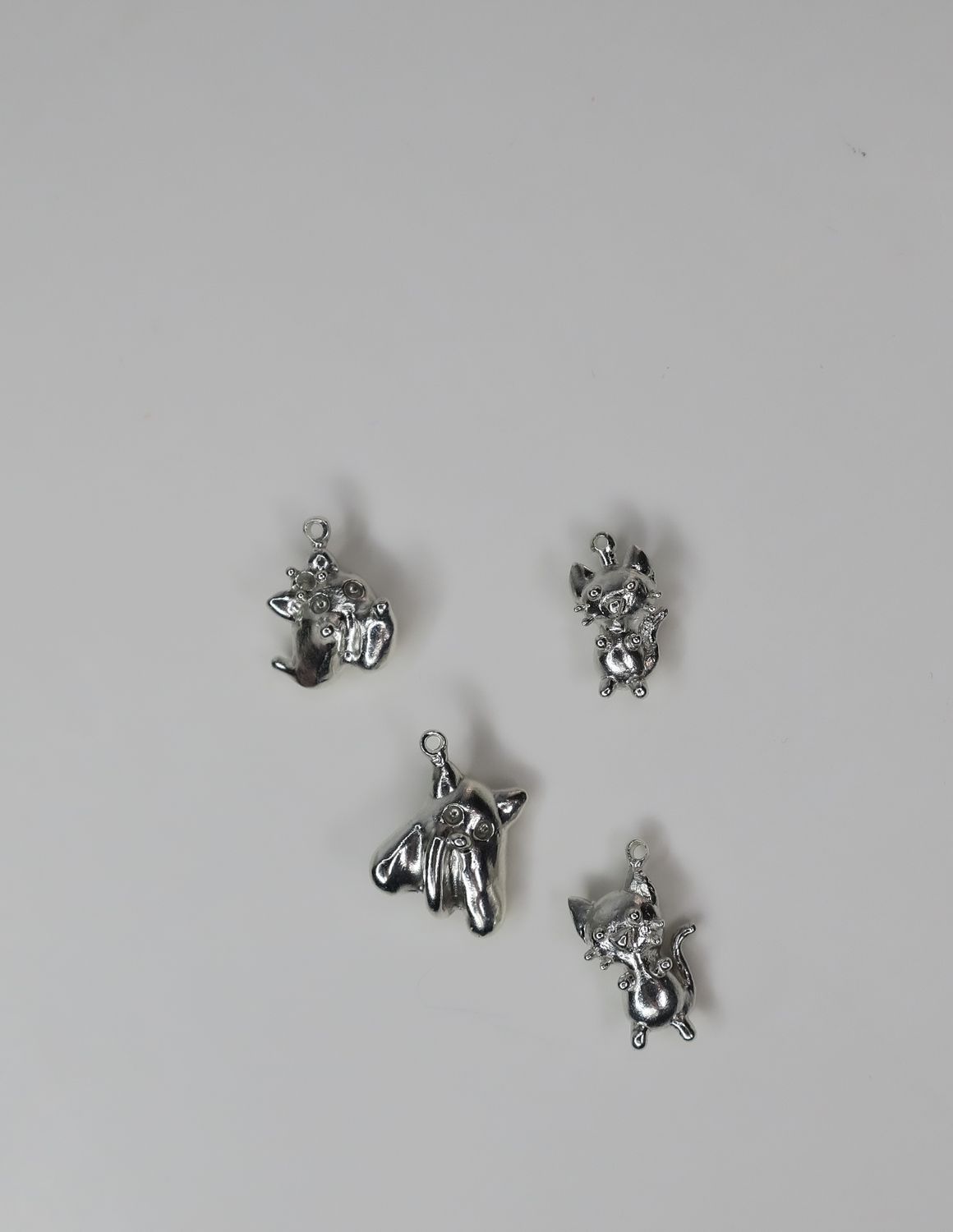 Silver Character Charms