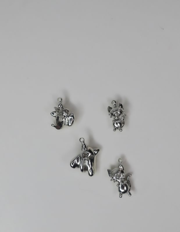 Silver Character Charms