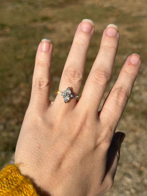 Diamond Marquise Ring