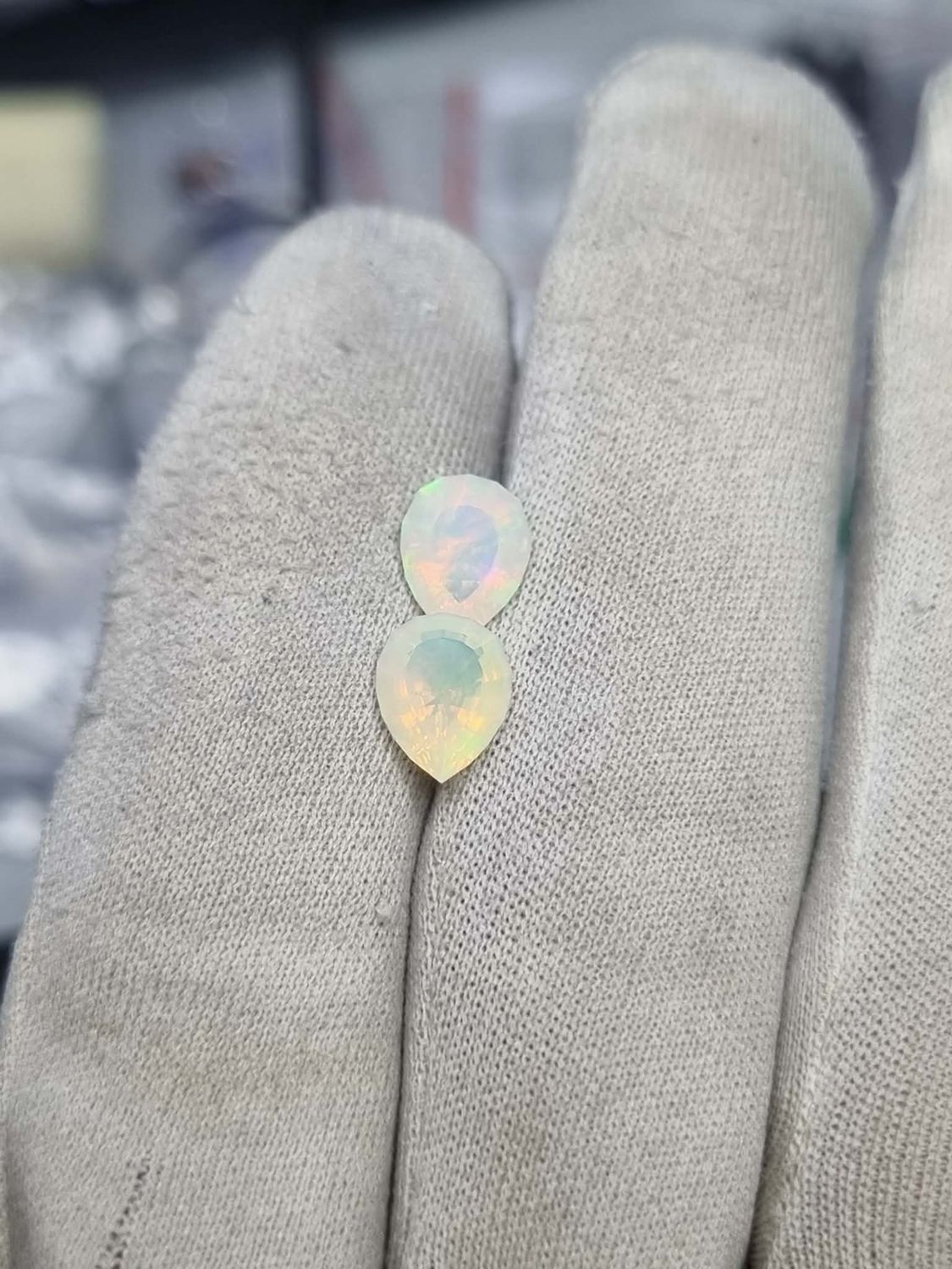 Custom opal ring