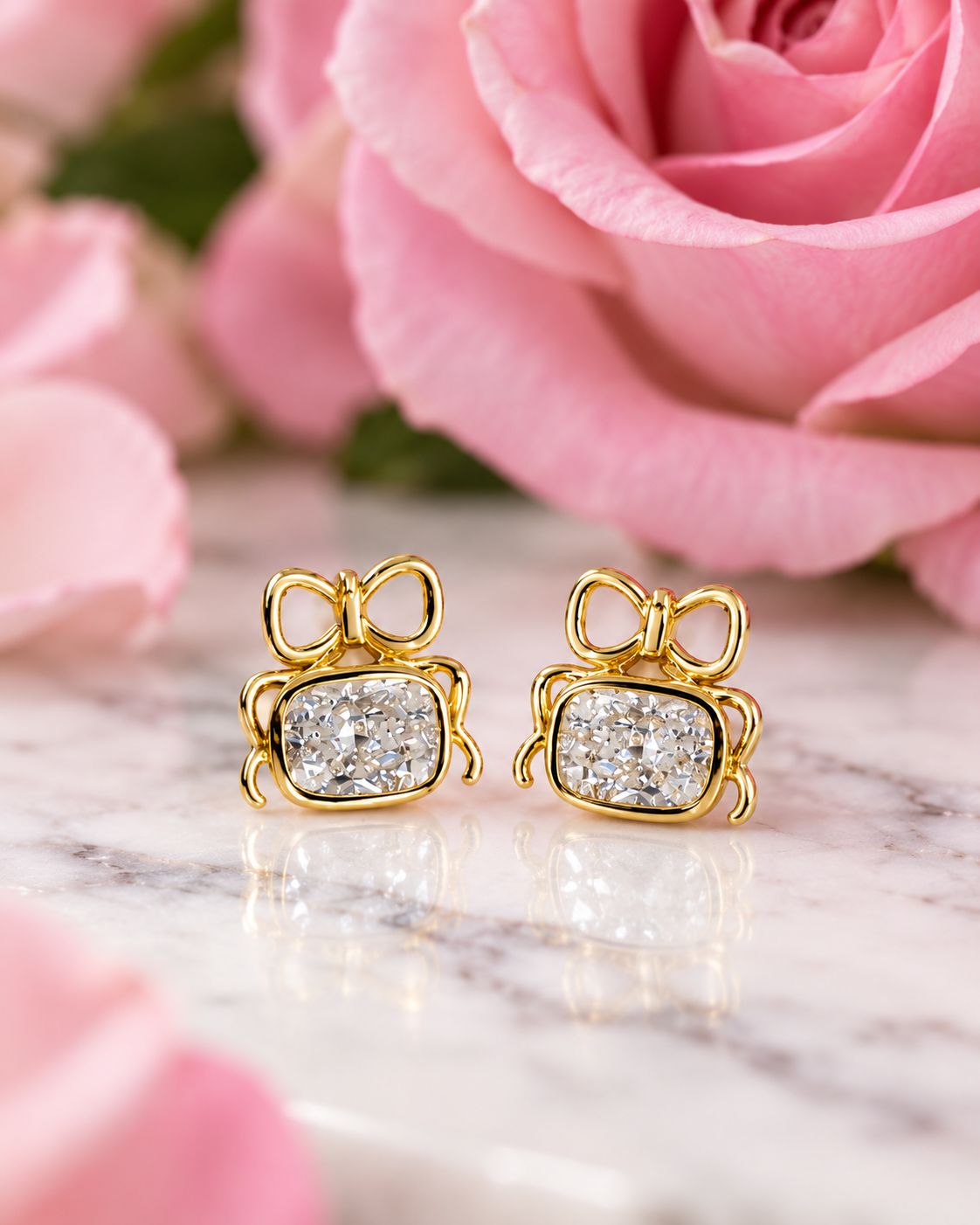 Ribbon Earrings