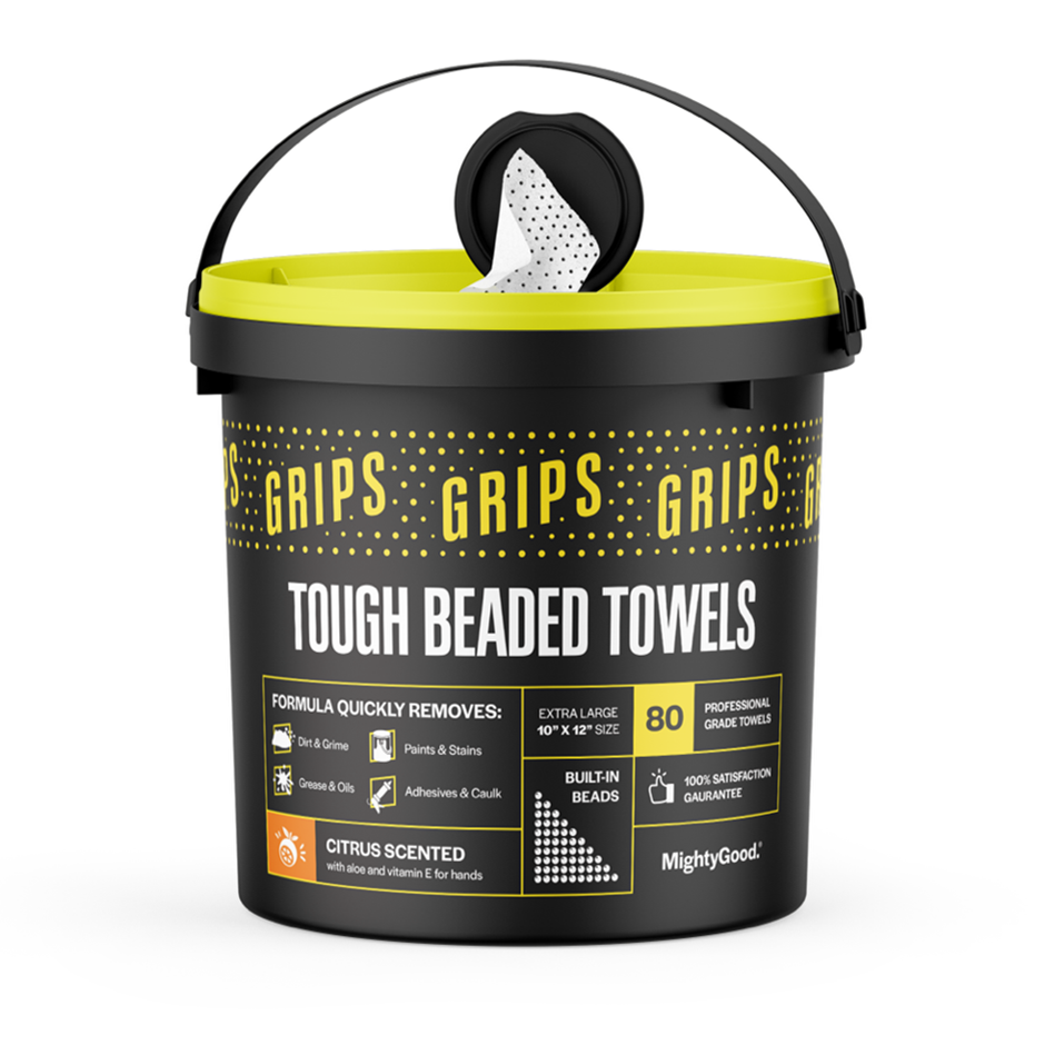 Grips to Go - Tub of 80 Extra Large Towels