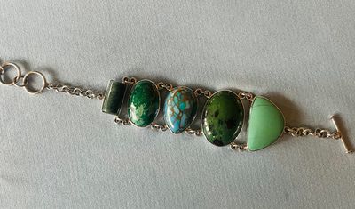 Natural Blues &amp; Greens Bracelet