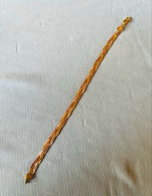 Braided Mixed Metals Bracelet