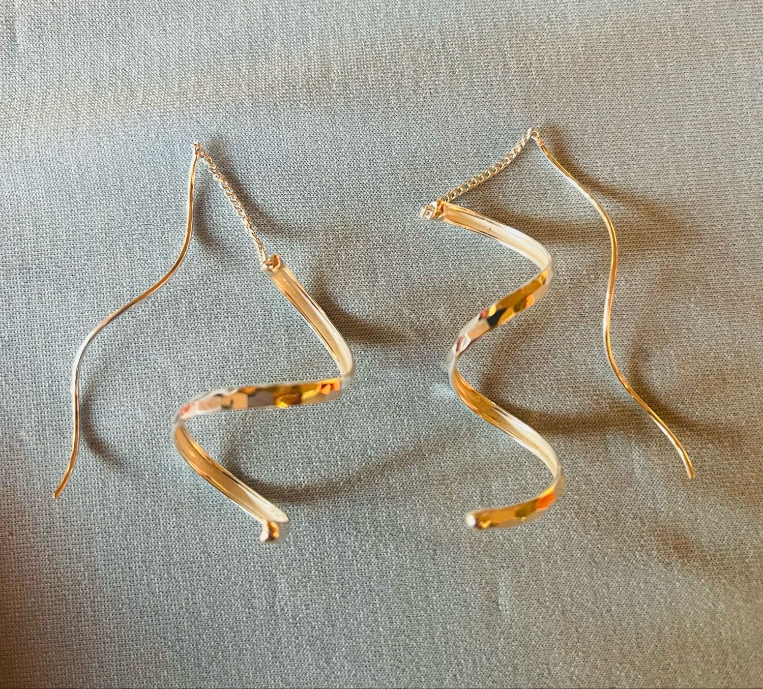 Twisty Thread Earrings