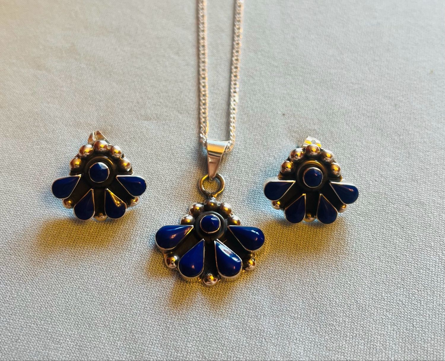 Blue Stone Set