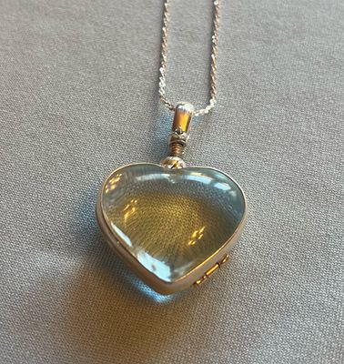 Heart See-Through Locket