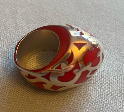 Hot Pink Cocktail Ring