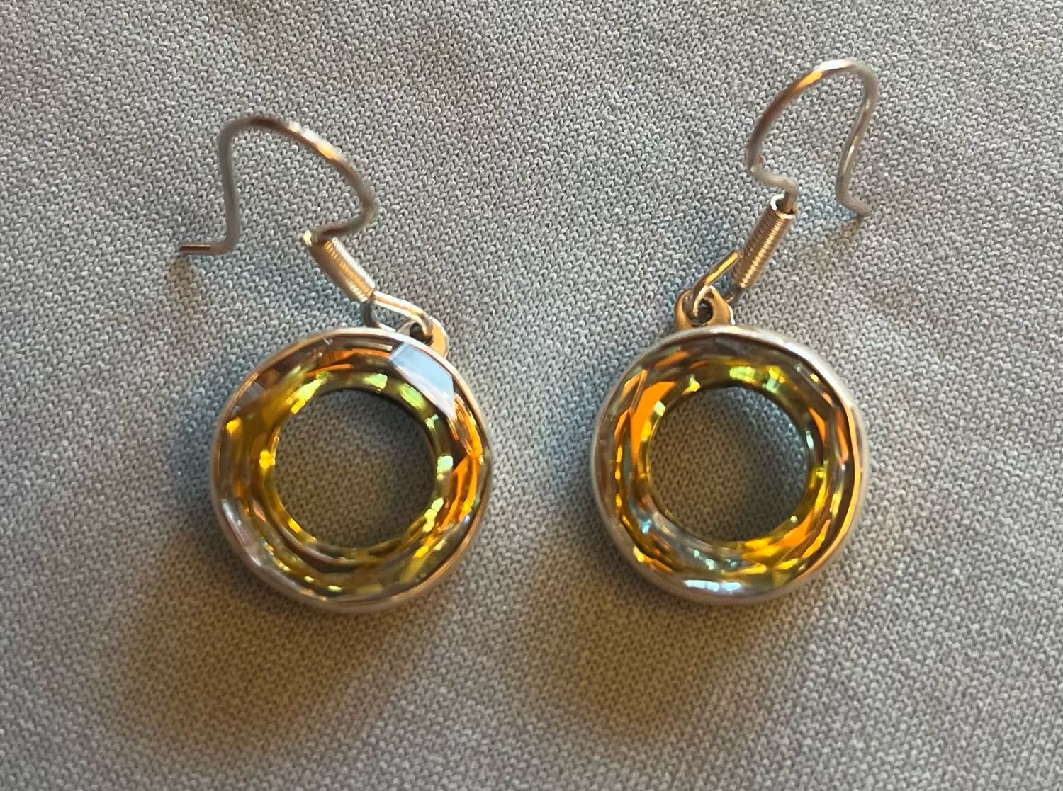Yellow Crystal Circles