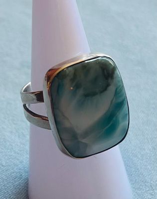 Larimar Ring Size Size 7