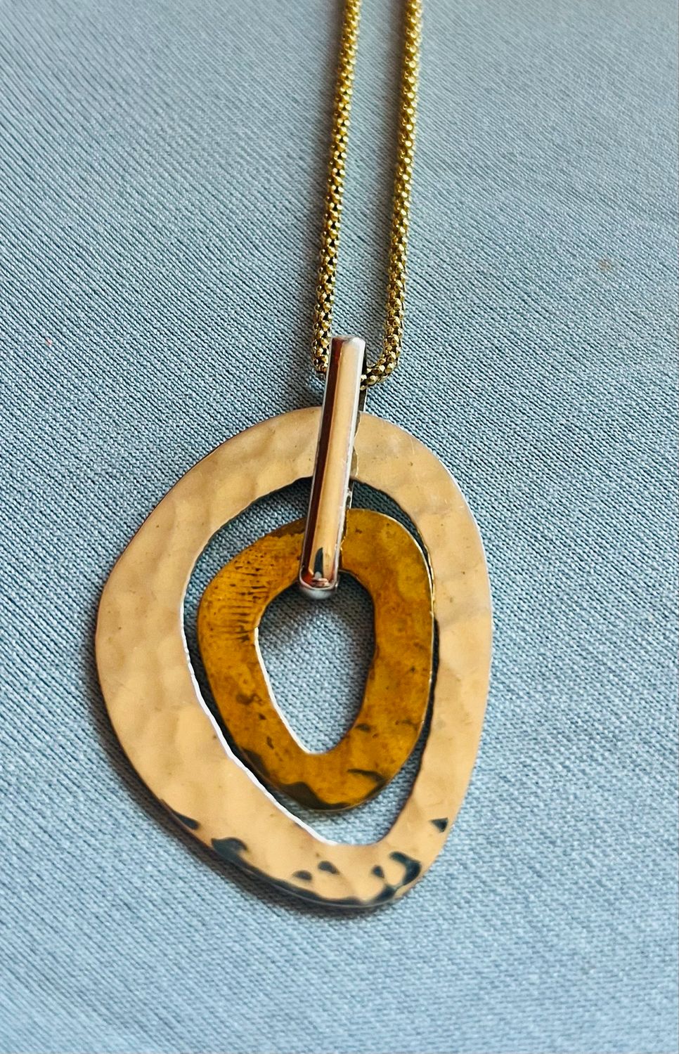 Silver &amp; Gold Necklace