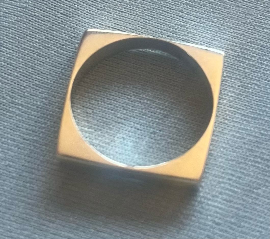 Thin Square Band Sizes 6, 8, 9, 10