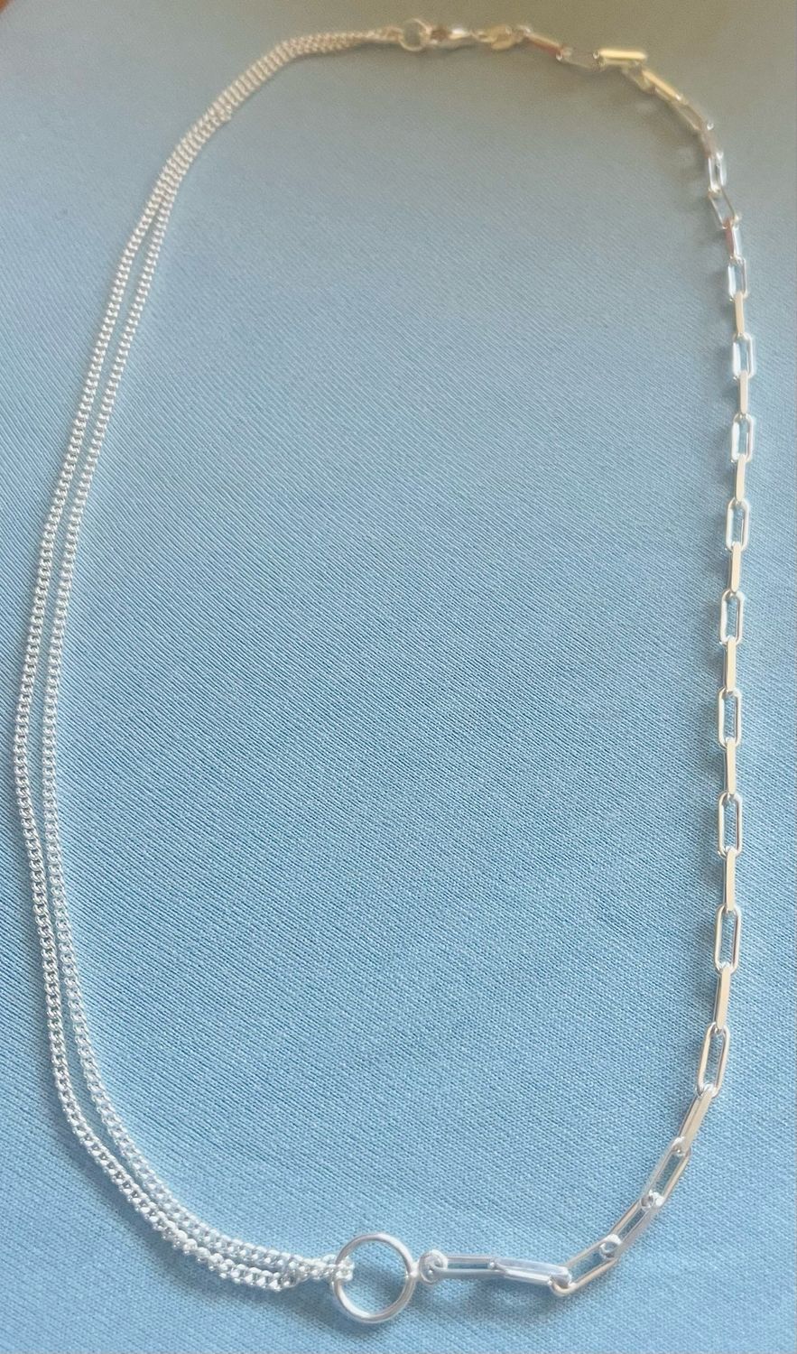 Multi-Links Chain Necklace 18”