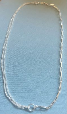 Multi-Links Chain Necklace 18”