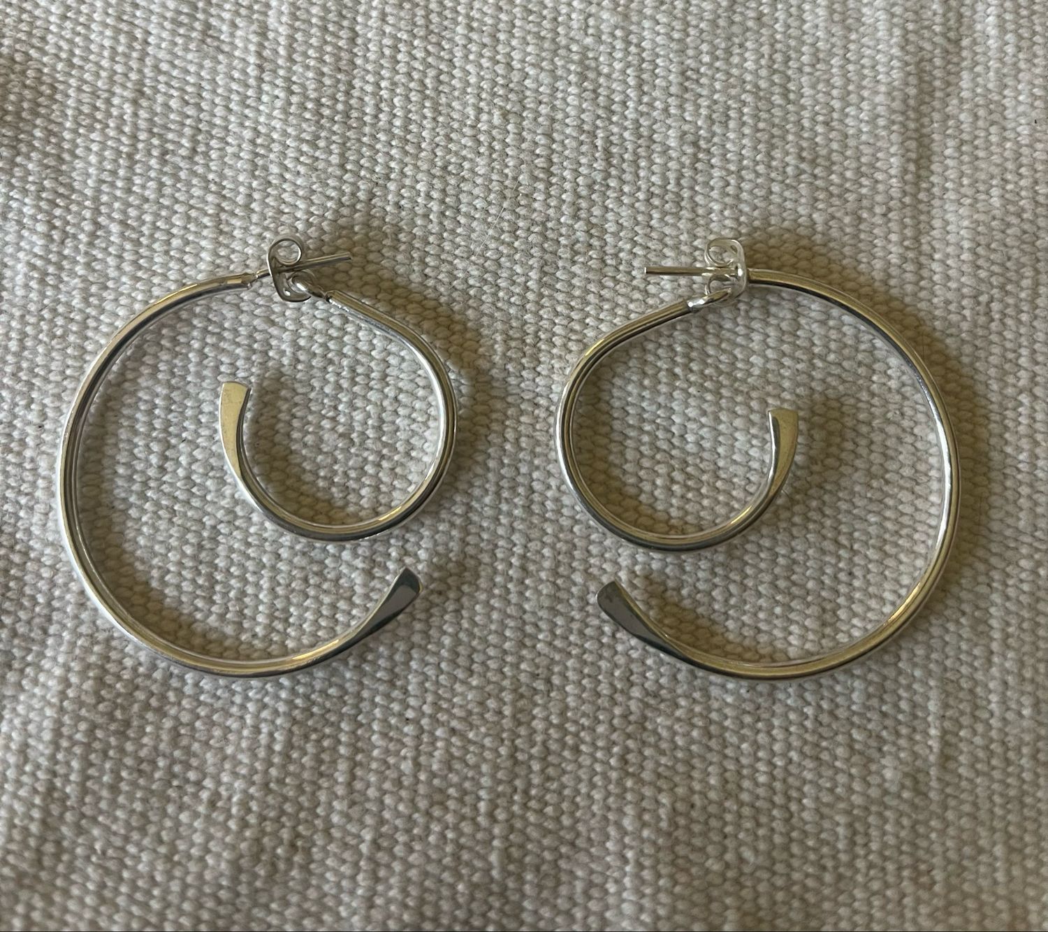 Front &amp; Back Hoop Earrings
