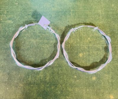Twisty Rope Infinity Hoops 1&amp;3/4”