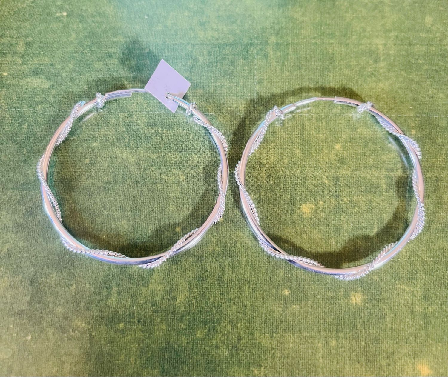 Twisty Rope Infinity Hoops 1&amp;3/4”