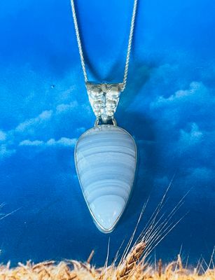 Lace Agate Necklace